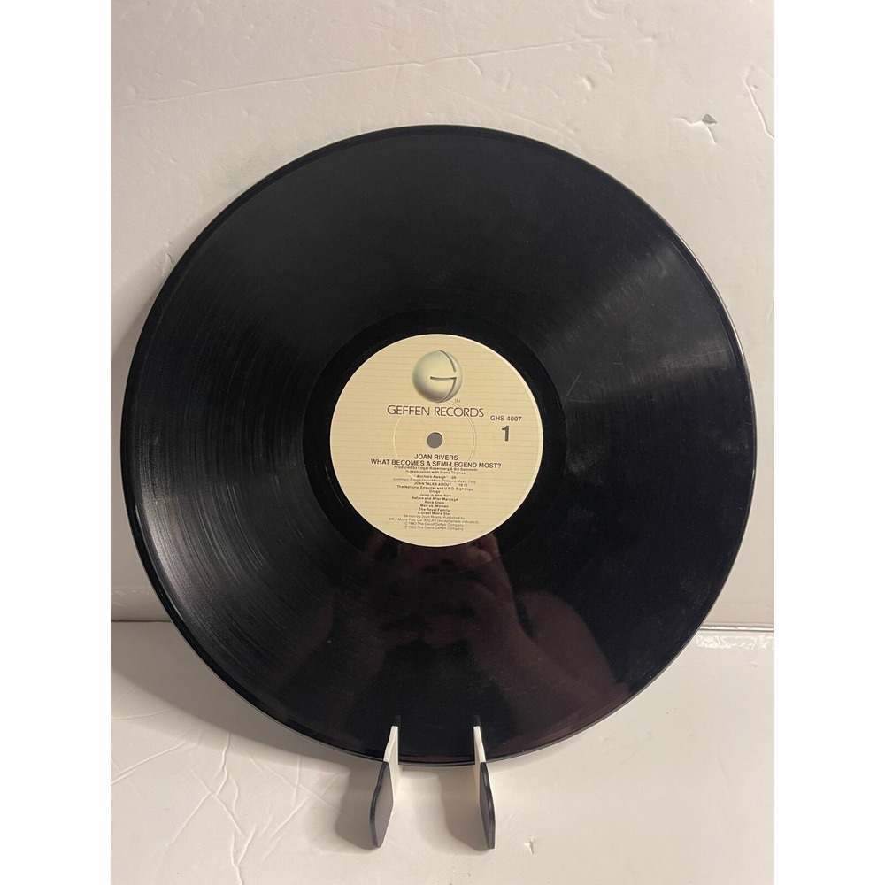 Joan Rivers What Becomes a Semi-Legend Most? Vinyl LP 1983 Geffen GHS 4007 LP - Picture 3 of 4